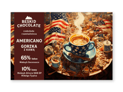 Czekolada gorzka 65% z kawą Americano 70g