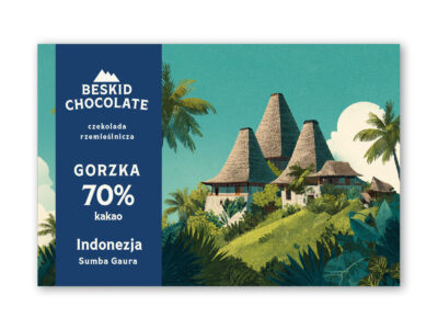 Czekolada gorzka 70% Indonezja Sumba Gaura