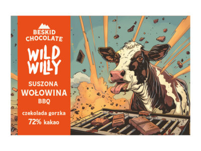 Czekolada gorzka z suszoną wołowiną Wild Willy