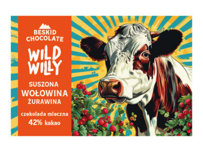 Czekolada mleczna z suszoną wołowiną Wild Willy