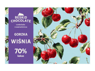 Czekolada gorzka 70% Meksyk Tabasco z Wiśnią