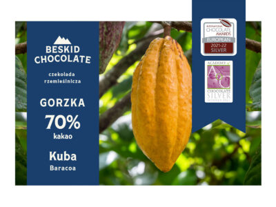 Czekolada gorzka Kuba Baracoa 70%